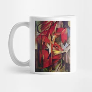 Foxes aka Füchse by Franz Marc Mug